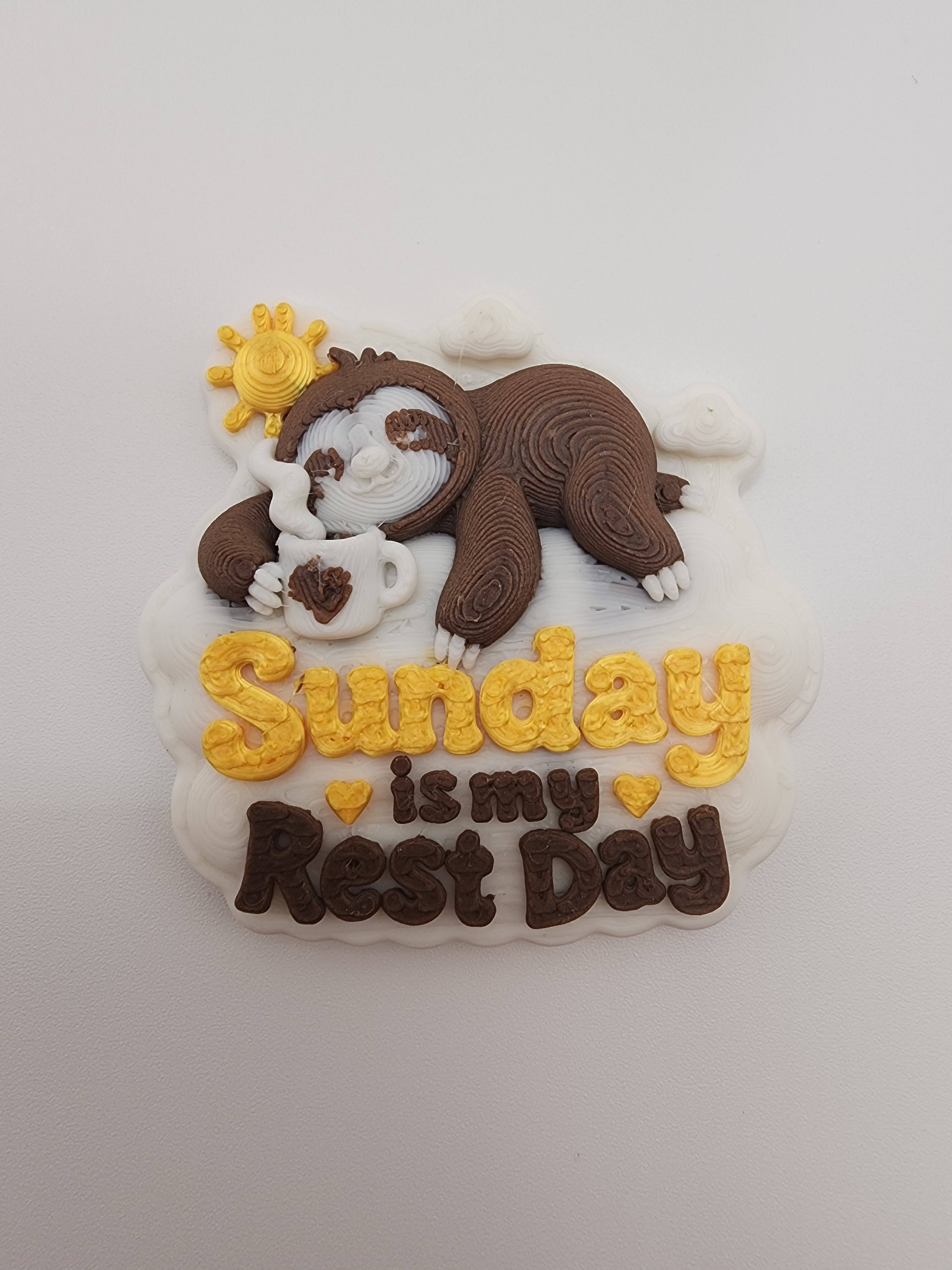 Faith — Sunday Rest Day