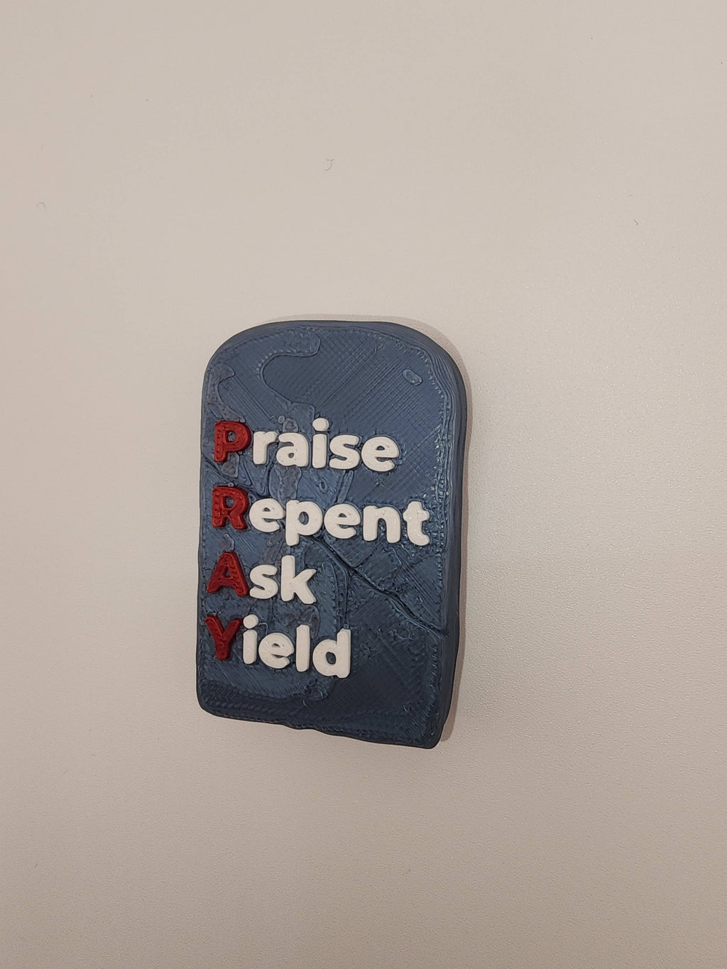 Faith — PRAY Tablet Magnet