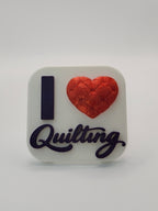 I ❤️ Quilting Sign