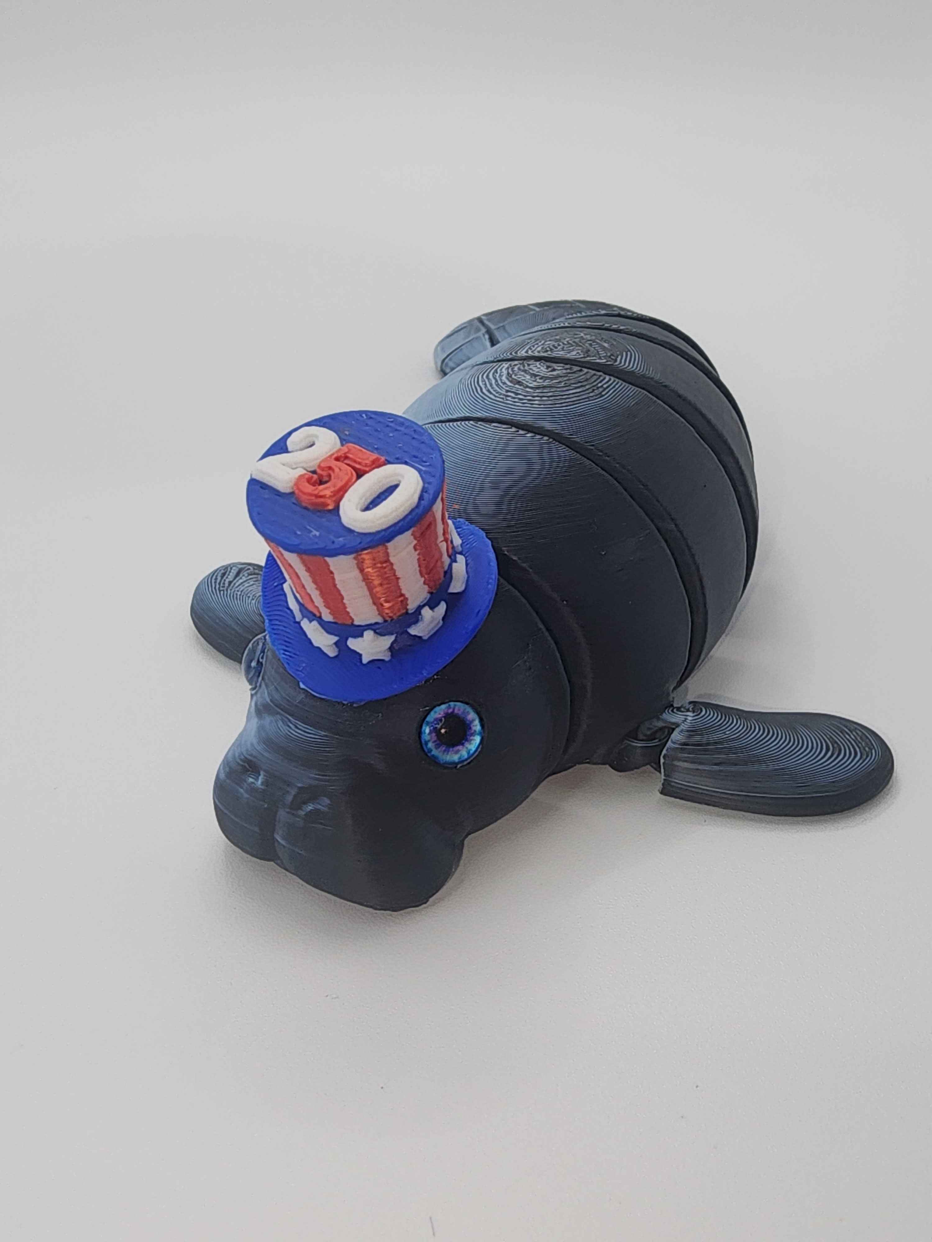 PetLinks Pal Manatee — Freedom 250 Hat Edition